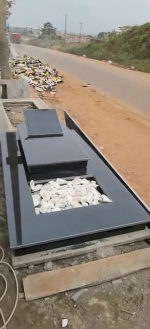 Fabrication d'un caveau en atelier